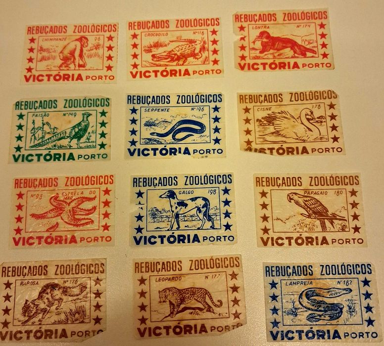 Lote de 46 un. de cromos Vitória