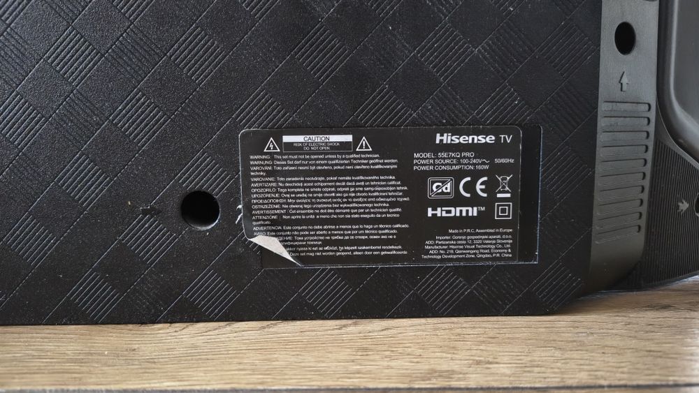 Hisense 55 E7KQ PRO