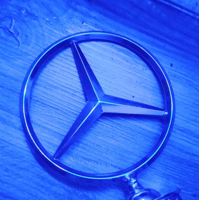 Emblemat, znaczek, gwiazda Mercedes, ORYGINAŁ