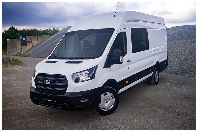 Ford Transit  Ford Transit 2.0 165 ps fabryczna brygadowka 6-osob klima kamera