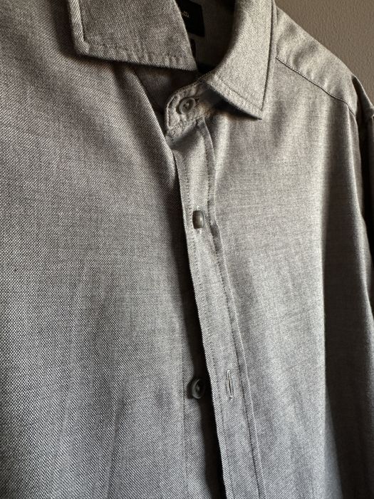 Camisa cinzenta Massimo Dutti (tamanho M) - NOVA