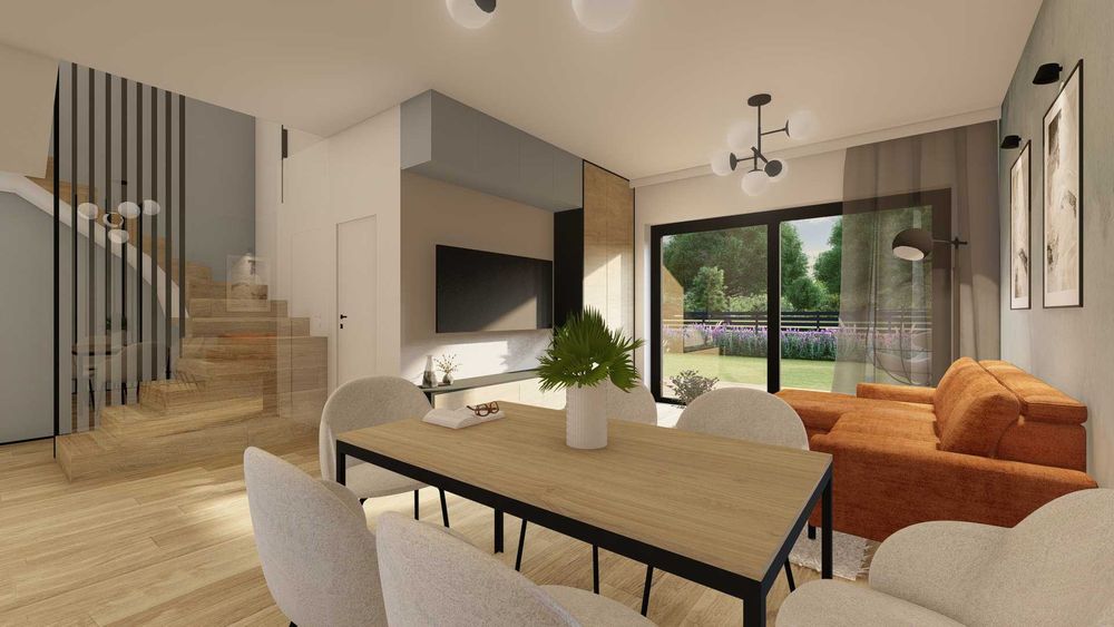 Gotowy dom piętrowy, ogród, fotowoltaika, rekuperacja, Ostatni lokal!