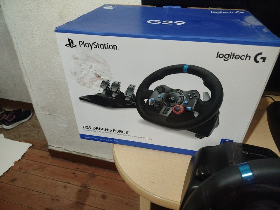 Vende Logitech G29+ Cambio as caixas dos artigos estão incluídas
