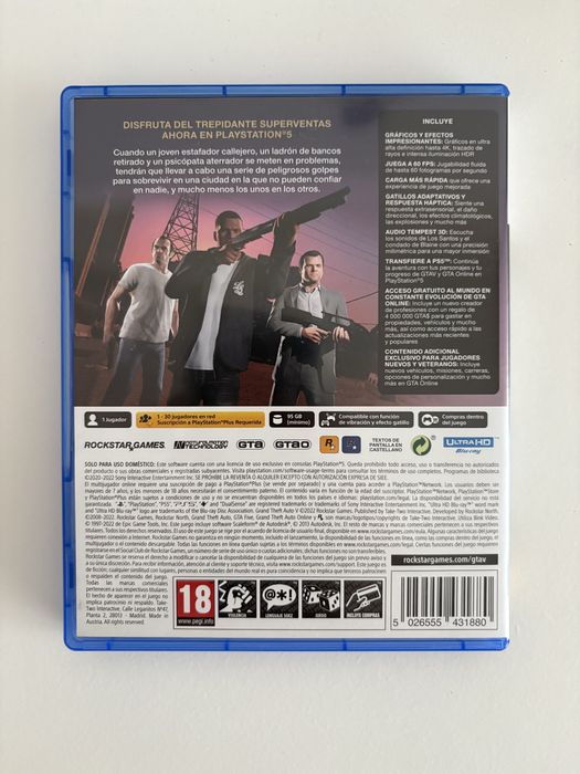 Grand Theft Auto 5 (PS5)
