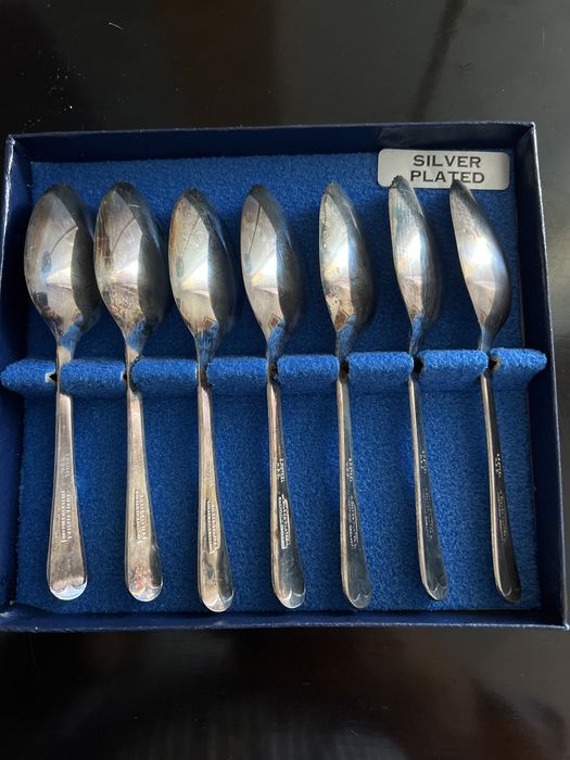 Colheres com banho de prata