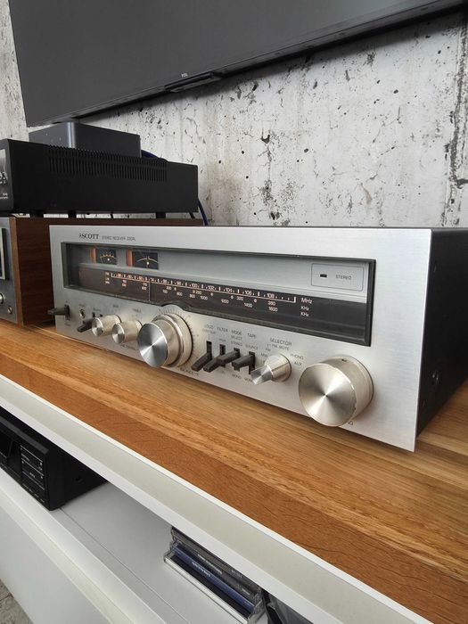 Tuner AM/FM Scott 330 RL - Vintage - Bon état - Lampes Ok - Radio Hifi
