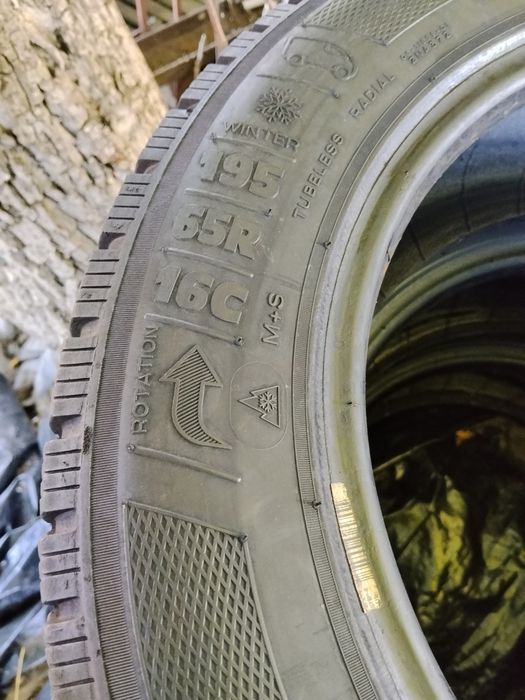 Kleber 195 65 r16C 4шт шини зима всесезонка б'у резина гума з Європи цешка р16