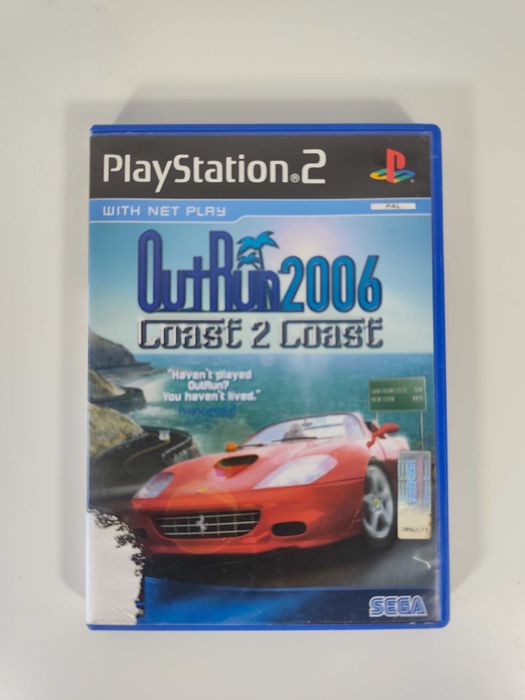 OutRun 2006: Coast 2 Coast PS2 - Versão PAL