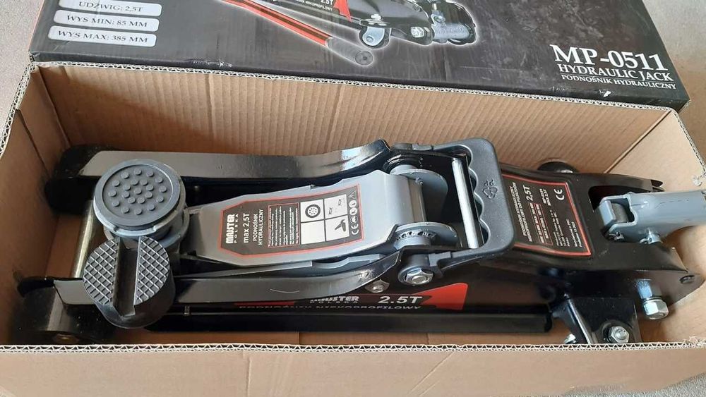 NOWY Podnośnik Samochodowy Hydrauliczny Żaba Lewarek Mobilny Warsztat