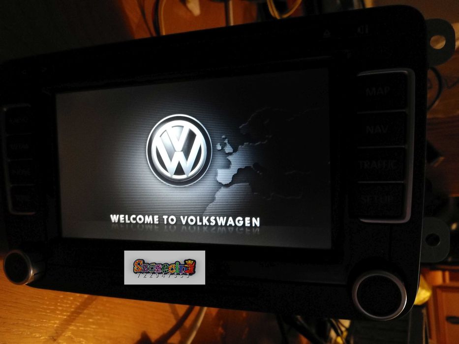 CD płyta VW Skoda nawigacja RNS510 naprawa mapy PL menu bootloop radio