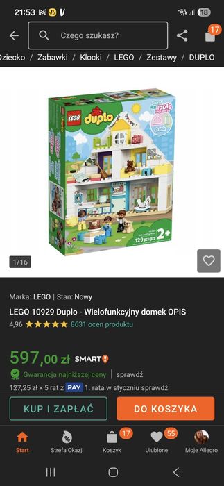 Zestaw xxl lego duplo (domek,farma, pociag, zwierzęta)