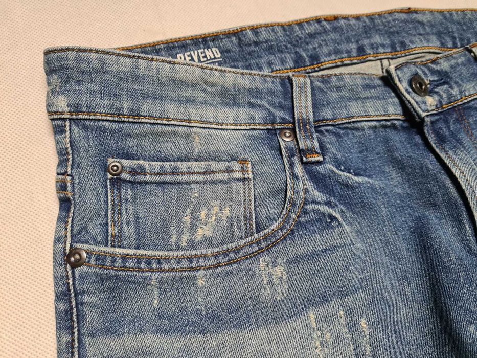 G-STAR RAW - REVEND SUPER SLIM roz. W33L34 (34X34) pas 92 cm IDEAŁ