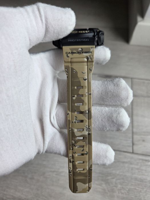 Casio G-Shock GW-9300DC-1 Mudman Carbon Fiber Multiband6 Dodatkowo Bezel Czarna Szlufka Sprzączka