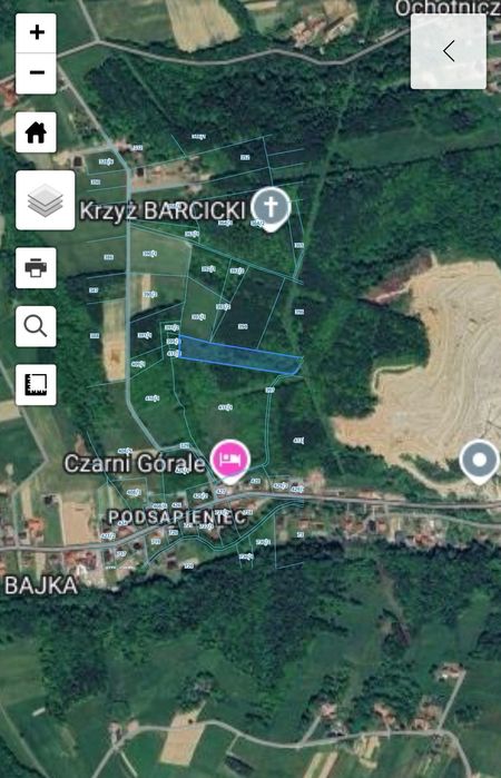 Sprzedam działke 75ar