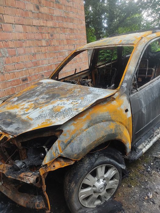 Great Wall Hover H2 після пожежі