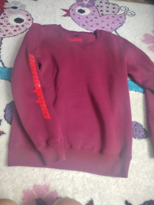 Bordowa bluzka M