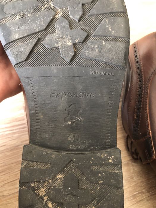 Шкіряні чоловічі туфлі