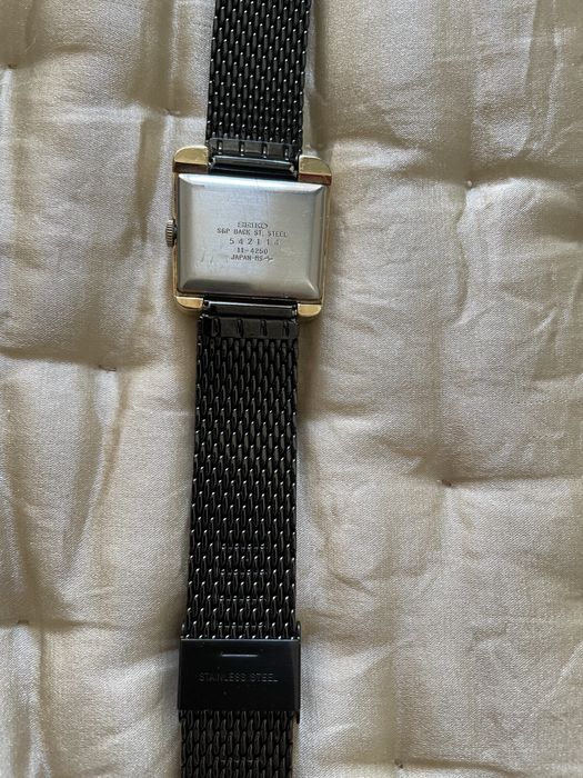 Relógio mecânico (de corda),  da Seiko
