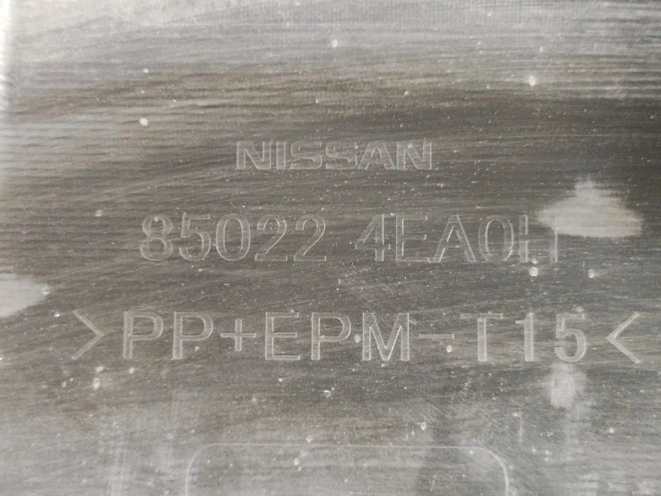 Parachoques traseiro trás original Nissan Qashqai J11 com Sensores de