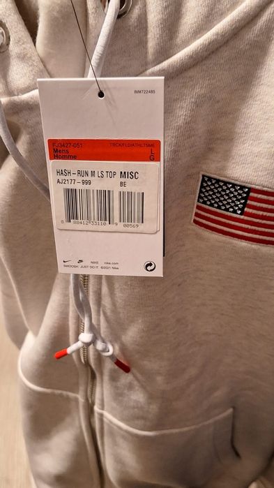 Кофта Nike USA,FJ3427 051, розмір L Фліс.