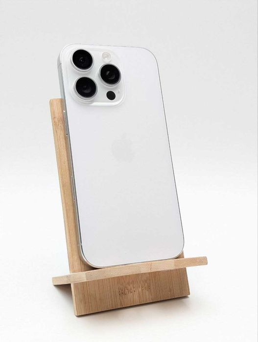 Apple iPhone 16 Pro 128GB Tytan Biały| eSim | bateria 100%