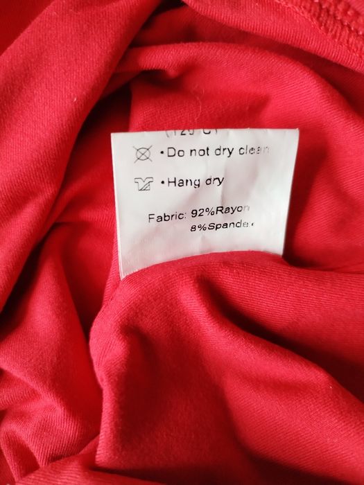 Fajne NOWE body XS-S, czerwone