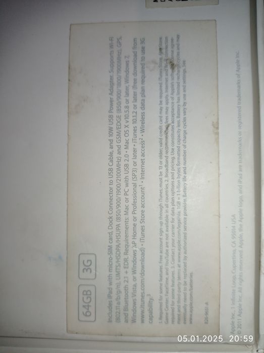Продам iPad 2 WI-FI 3G 64GB.