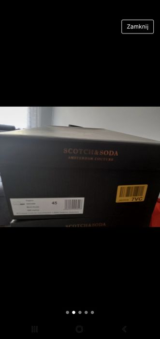 Scotch & Soda Kagann letnie buty siatka