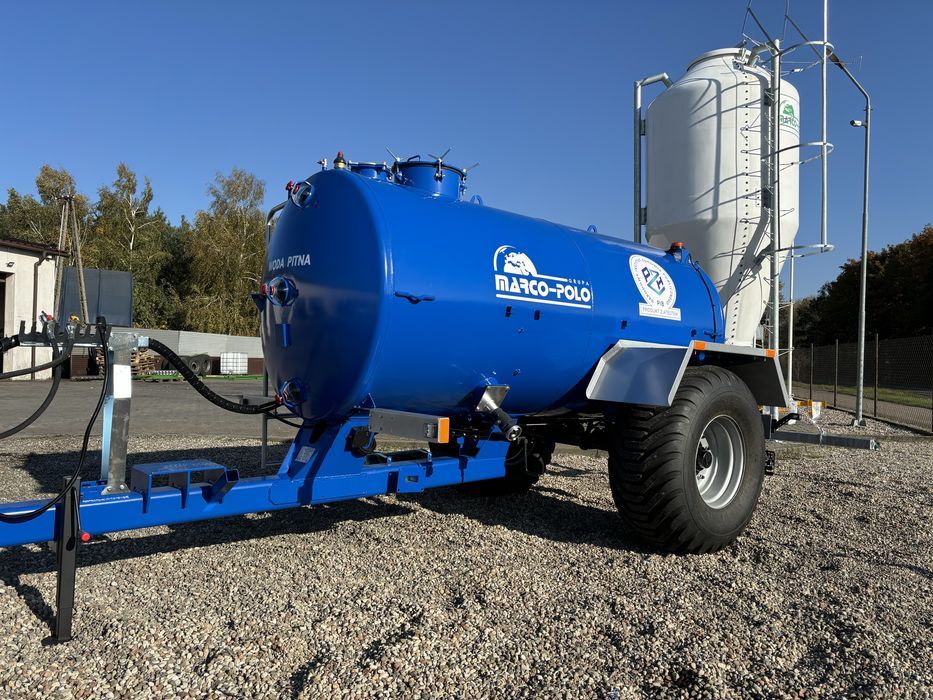 Zbiornik na wodę pitną 5000 l 8000 l Beczka do Wody Pitnej Nowe