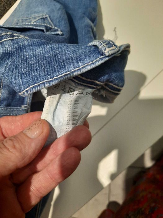 Spodnie dżinsowe – denim – bawełna