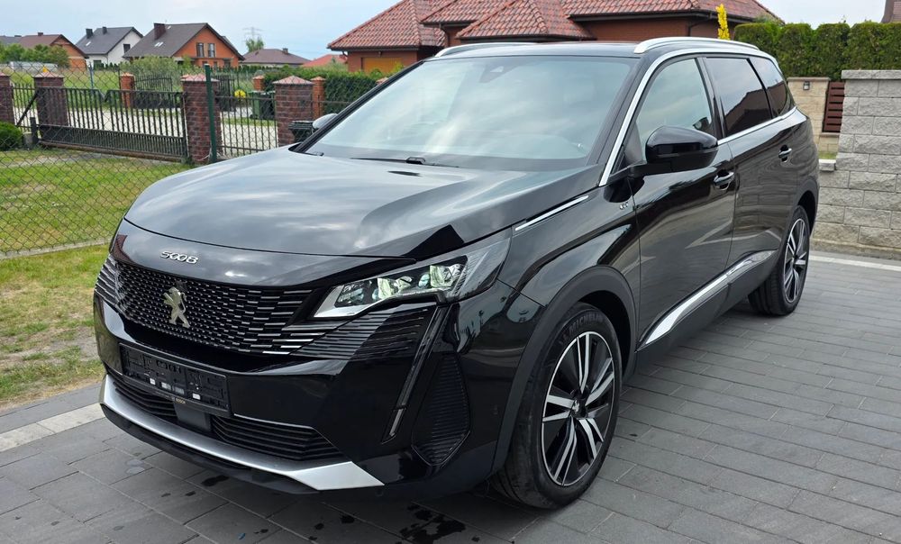 Peugeot 5008 GT, Panorama, Masaże, Focal Kamer 360 TopAuto