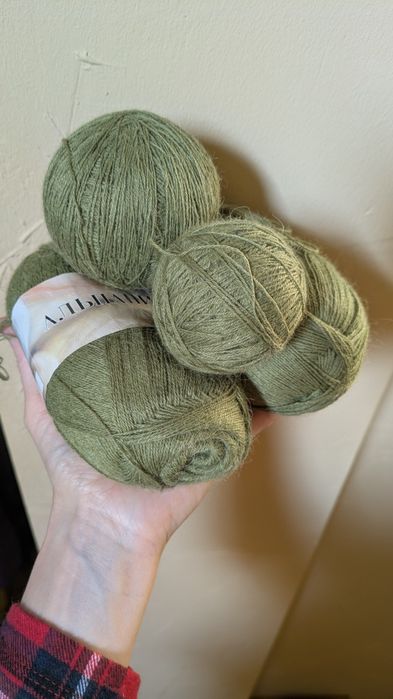 Пряжа перуанська з альпакою — 300 г