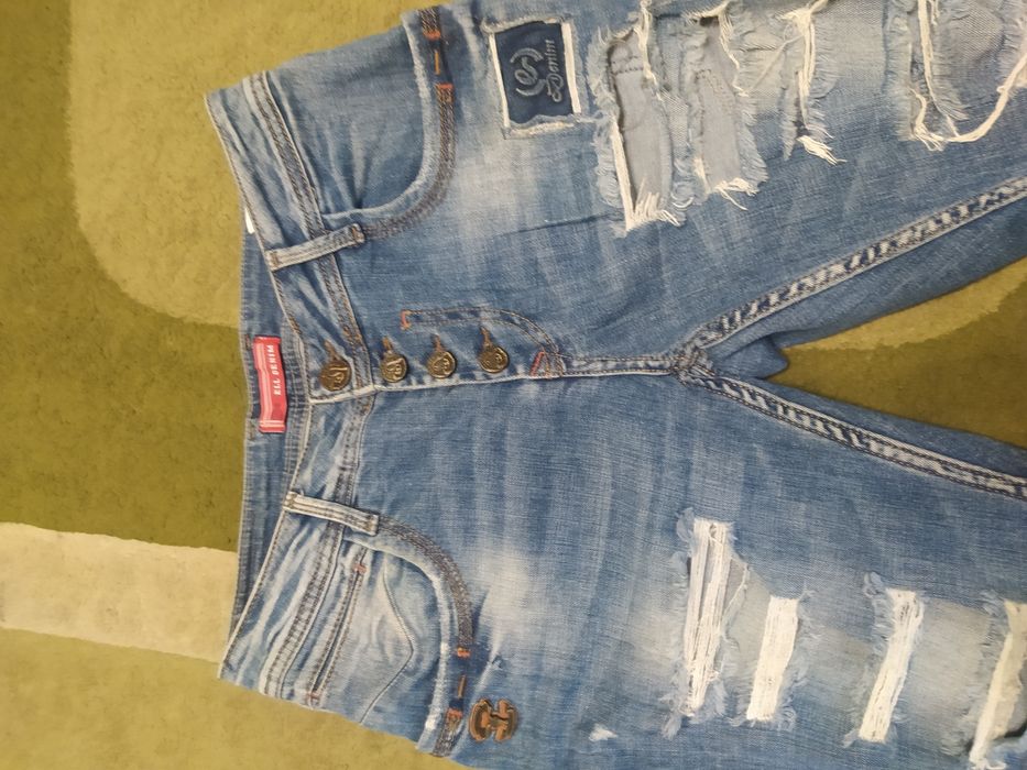 Штаны джинсовые бойфренды женские размер 26