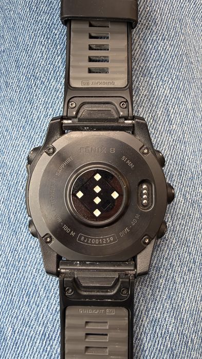 Garmin Fenix 8 51mm AMOLED Sapphire Titanium – GPS Multisport