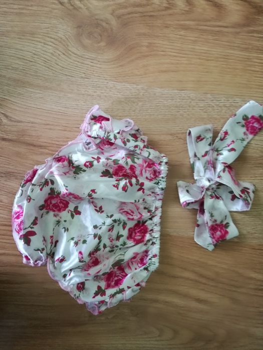 Ozdobne spodenki/majteczki niemowlęce dla dziewczynki