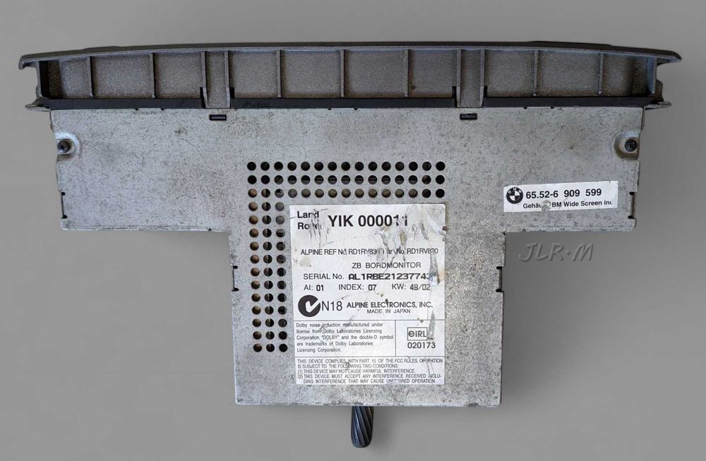 Land Rover Vogue L322 radio radioodtwarzacz YIK000011
