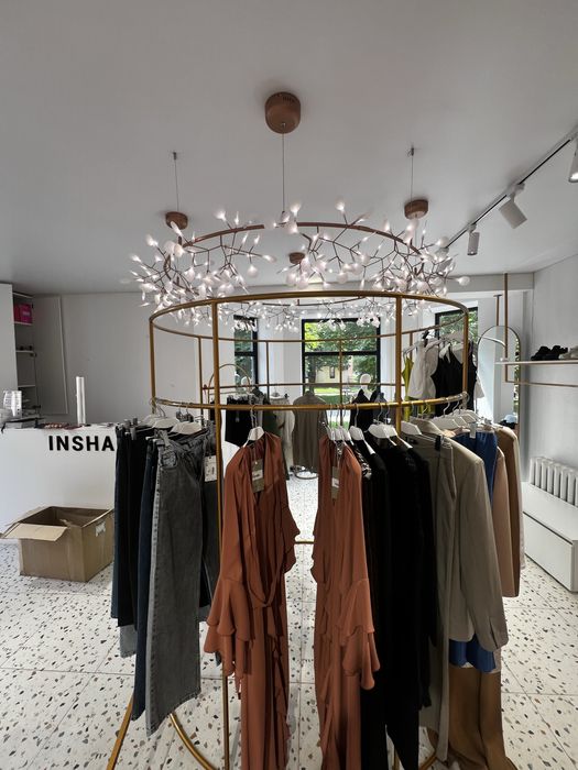 Люстра Led Petals Copper D200/H35