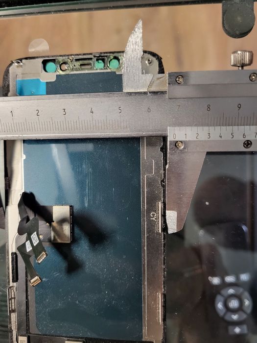 Wyświetlacz LCD wymiary na zdjęciach