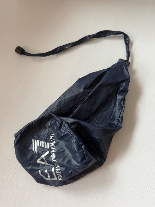 Oryginalna kurtka Emporio Armani EA7 XS granat