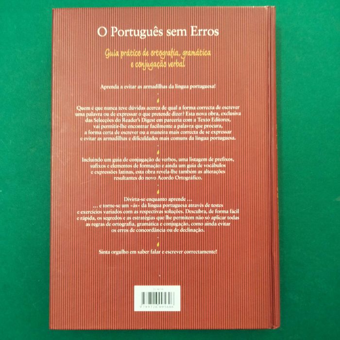 O Português Sem Erros - Carla Oliveira - Selecções Reader's Digest