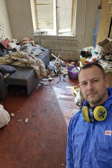 ‼️Клінінг квартир‼️після Смерті Бомжів Видалення Запаху Вывоз мусора