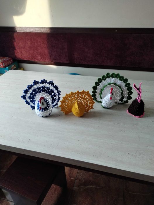 Szydełkowy zestaw na Wielkanoc