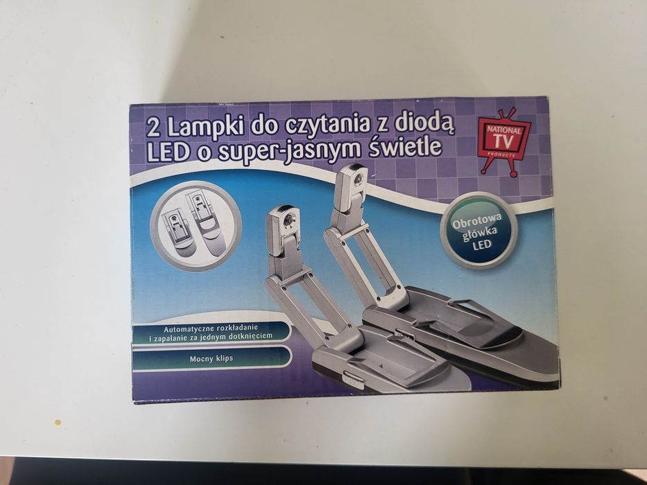 Lampka LED mini do książek