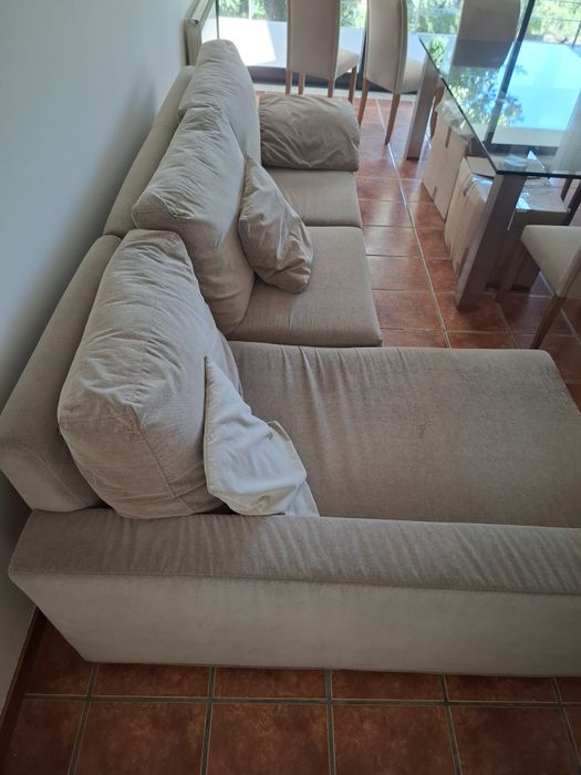 Sofá  de sala chaiselong