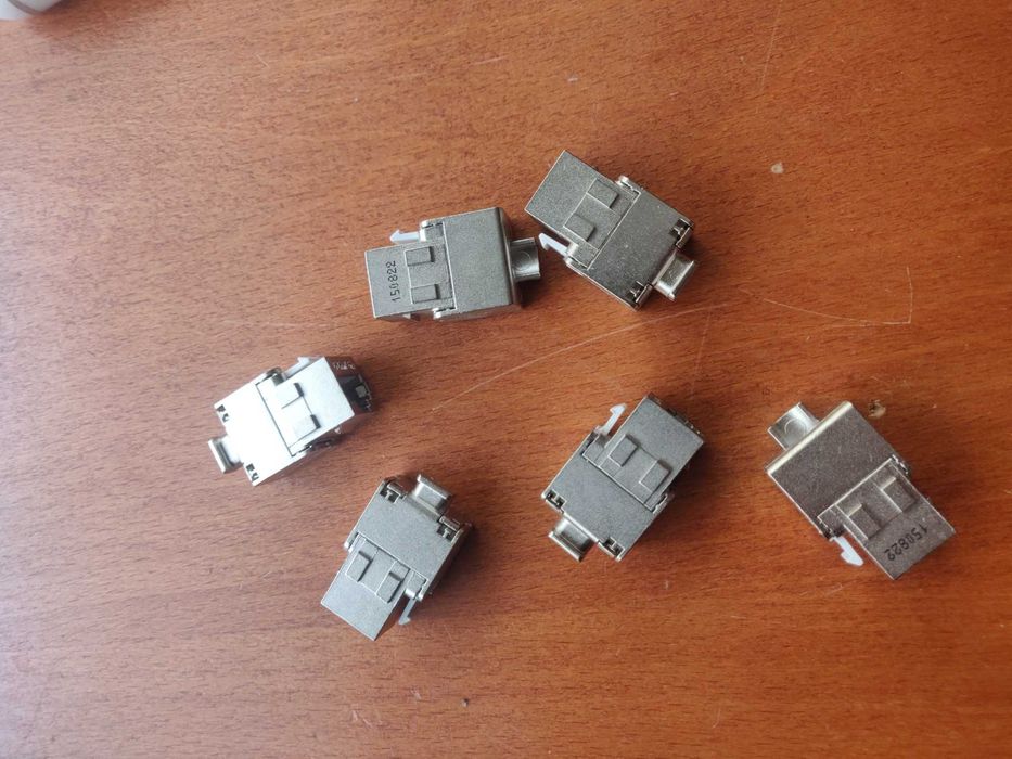 conjunto fichas rj45