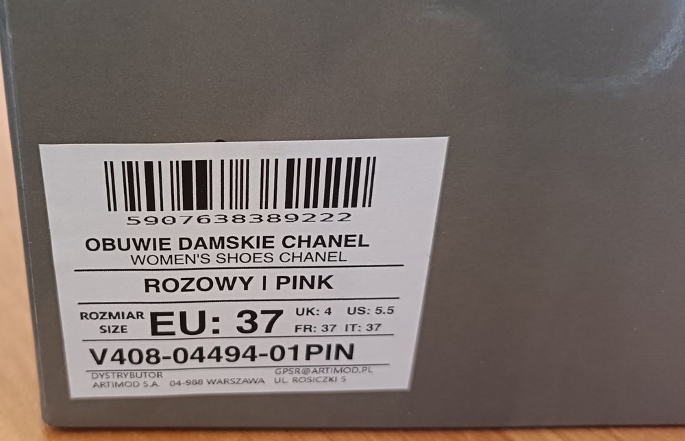 Buty Venezia r 37 pudrowy róż
