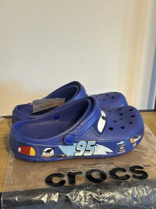 Niebieskie Crocs Zygzak McQueen 40