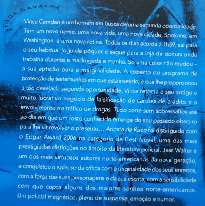 Aposta de Risco de Jess Walter