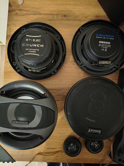 Głośniki  samochodowe Crunch