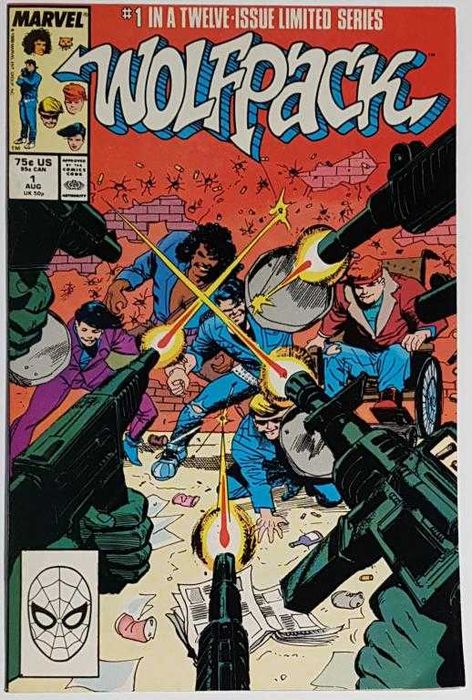 комиксы Wolfpack #1 / 1988 Marvel Comics